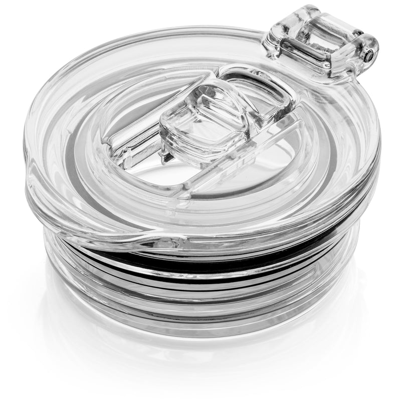Champagne Flute Straw Lids | (Black, Purple and Clear) - Lite Swap Cover