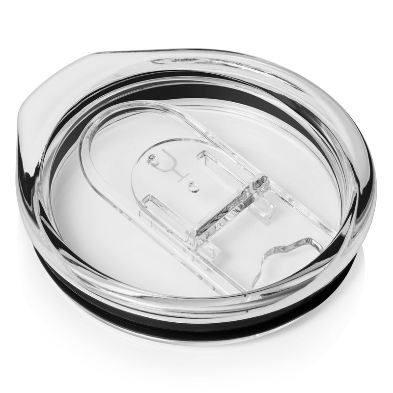 Uncork'd XL Non-BevLock TM | (Clear, Black and Purple) | 14oz Wine Glass - Lid Ready