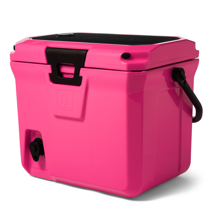 Br Tank 20-Quart Easy-Carry Cooler | Neon Pink - Premium Tailgate Setup