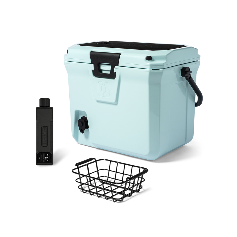 Br Tank 20-Quart Grab + Go Cooler Bundle | Blue Agave - Premium Gift Pack