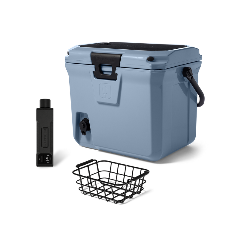 Br Tank 20-Quart Grab + Go Cooler Bundle | Denim - Clean Party Pair