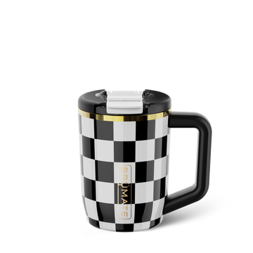 Muv 15oz | Black & White Checker - Daily Studio Pour