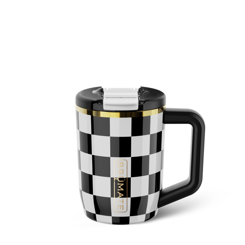 Muv 15oz | Black & White Checker - Daily Studio Pour