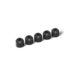 Paragon Replacement Mouth Piece - Black (Pack of 5) - Premium Spare Cover