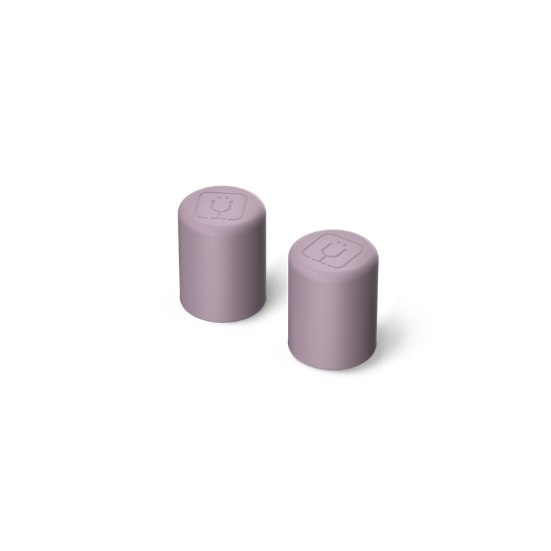 Magnetic Straw Cover | Lilac Dusk | 2-Pack - Fresh Backup Swap