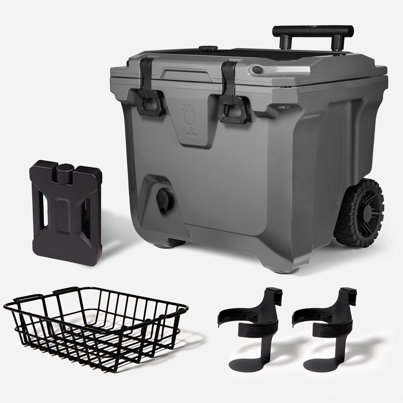 Br Tank 35-Quart Ultimate Day Trip Cooler Bundle | Charcoal - Daily Set