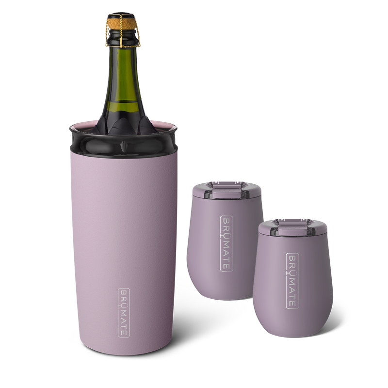 Bottle Chiller Bundle | Lilac Dusk | 49/14oz - Easy Tailgate Carry
