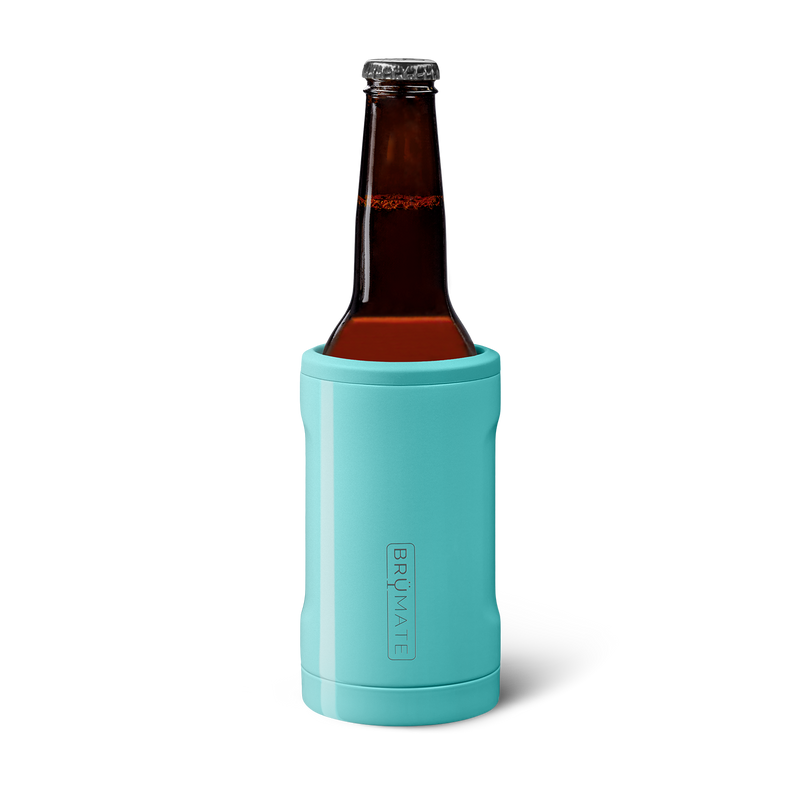 Hopsulator Bott'l | Aqua | 12oz Bottles - Bright Tailgate Fit