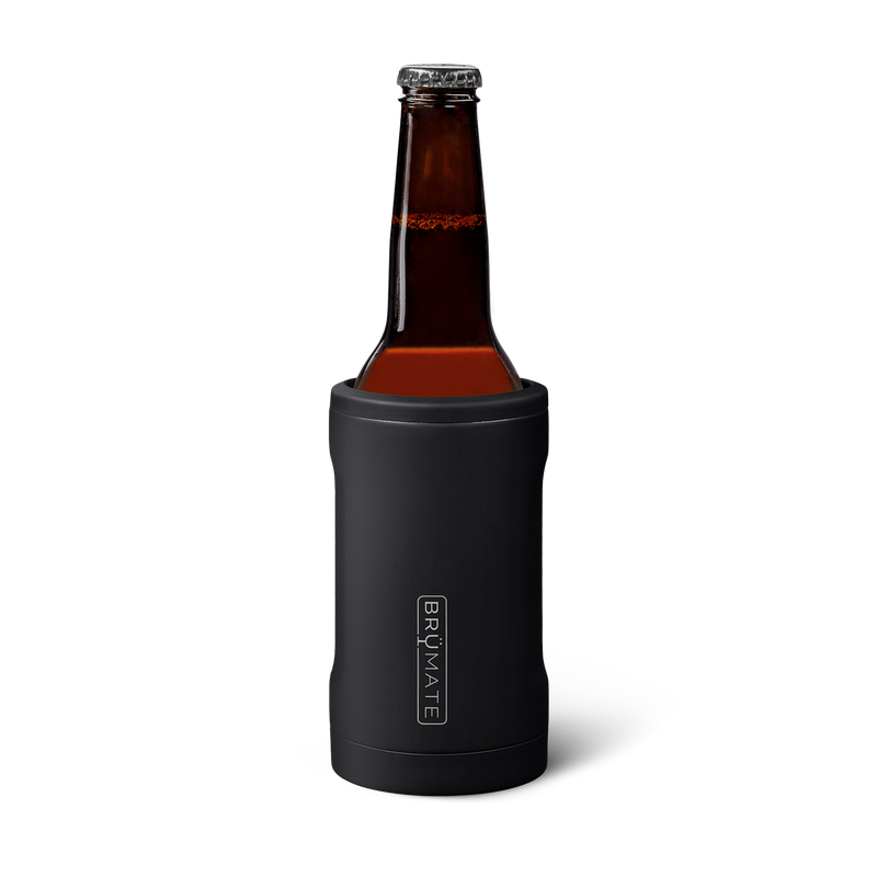 Hopsulator Bott'l | Matte Black | 12oz Bottles - Patio Game Fit