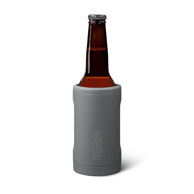 Hopsulator Bott'l | Matte Gray | 12oz Bottles - Beach Picnic Chill